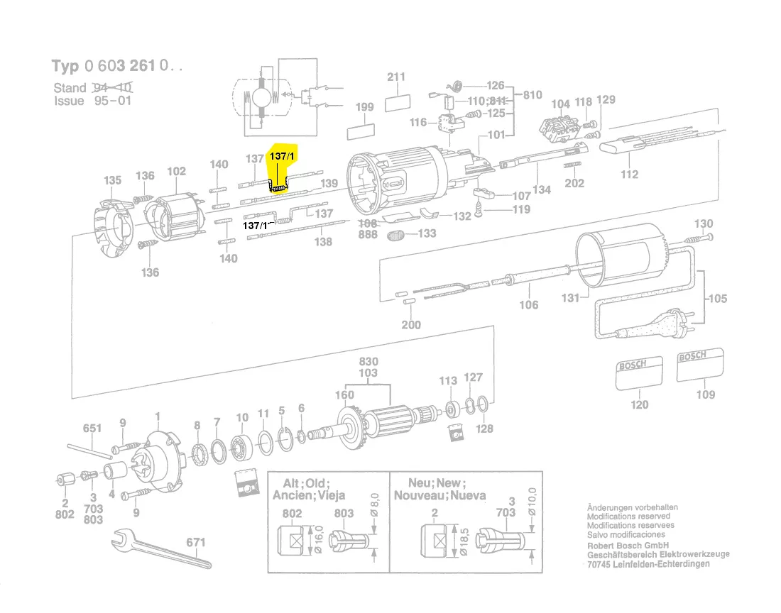 Boîte antiparasite réf. 2 604 465 106 Bosch